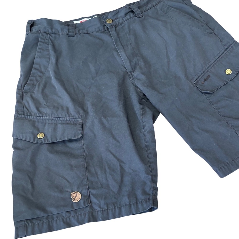Fjallraven g-1000 Ruaha Shorts Comfort Fit Mid Grey Mens size US 36